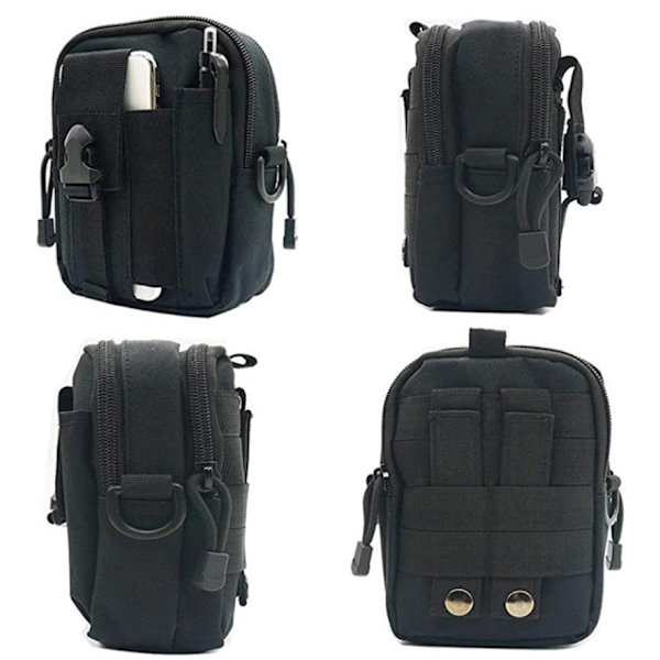 Taktische Gürteltasche, Gürteltasche Nylon Multifunktions-Beuteltasche