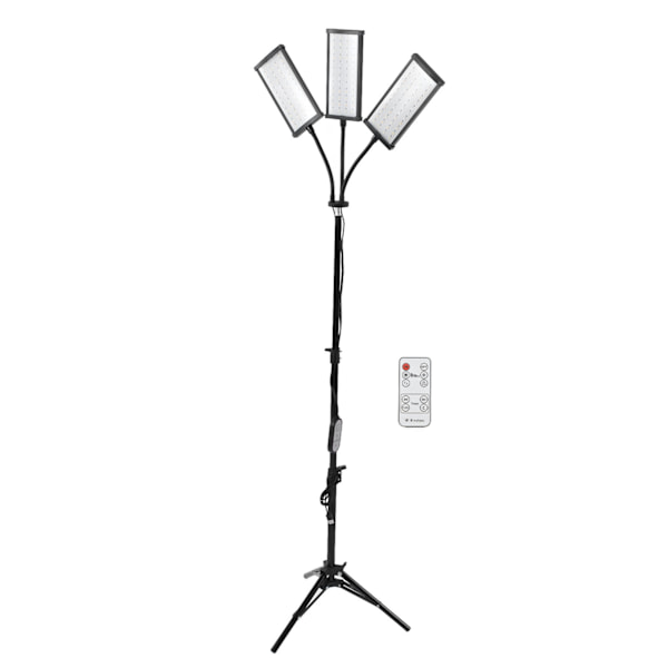 Tripod växtlampa 3 omkopplingslägen 10 dimbar ljusstyrka LED Gro