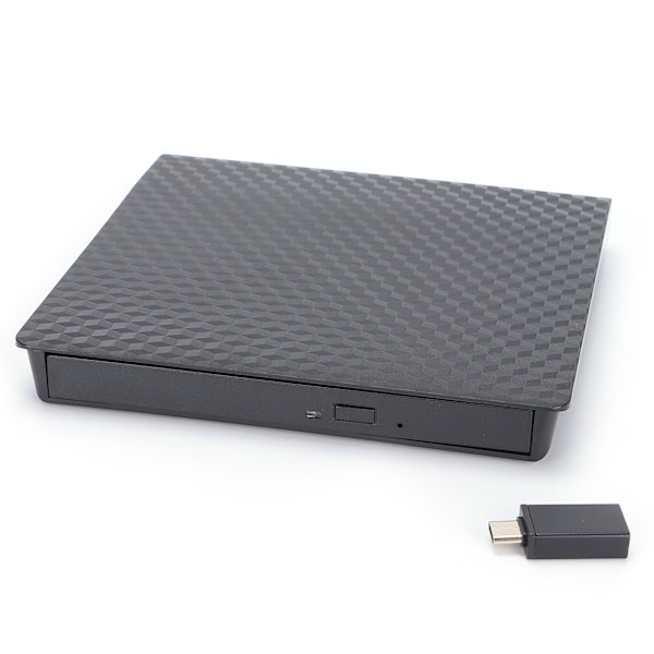 Ekstern DVD/CD-brenner USB3.0 TypeC bærbar PC stasjonær mobil ekstern optisk stasjon
