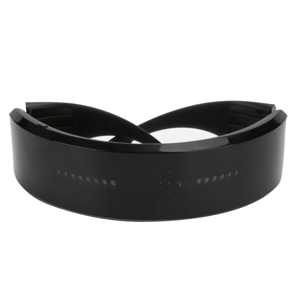 Sorte LED-lysende briller APP-styring USB-opladning Multi-farve G