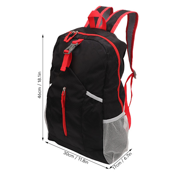 Ryggsäck för bärbar dator utomhus, hopfällbar ryggsäck med stor kapacitet, bärbar picknickväska för strandcampingfest
