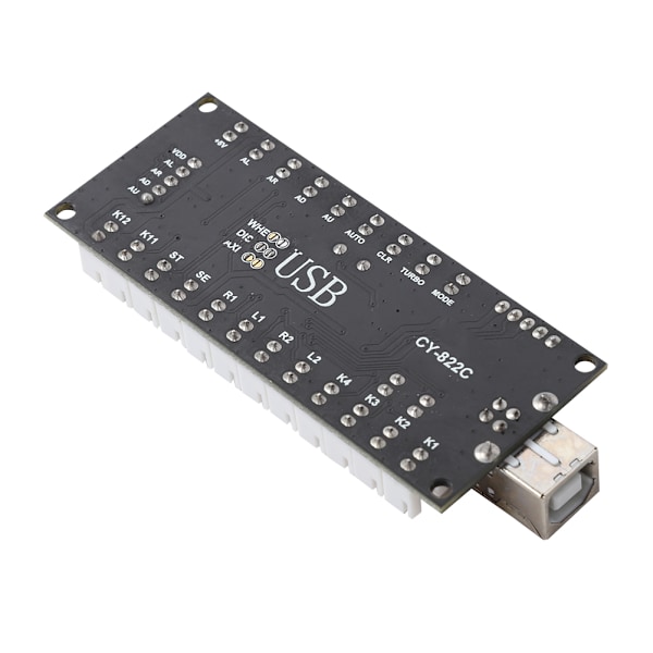 Arcade Game USB Encoder Controller med Akryl Kristallfodral för Raspberry Pi och PC Mainframe882C