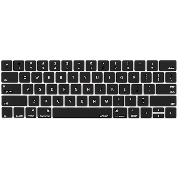 Ultratunt tangentbordsskydd kompatibelt med MacBook Pro med Touch Bar 13/15 tum (A1706 / A1707) skin -US-layout