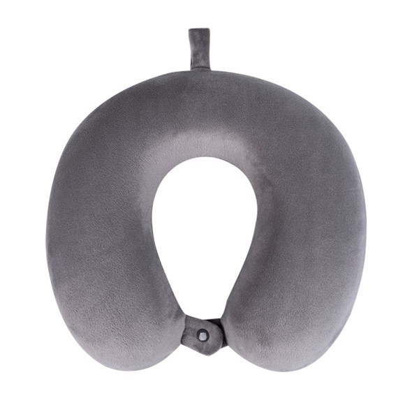 Nackstöd Resekudde, Mjukt Tyg Erbjuder Ergonomisk Design, Bärbar Snäpprem Säkerställer Din Bekväma Sömnresa, Tvättbart Överdrag Underhåller
