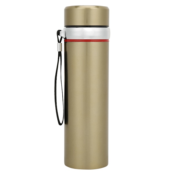 Lättviktig Rostfri Stålflaska, Isolerad Rostfri Stålmugg, Portabel Lätt Att Bära För Hemmakontor, Dubbel Lagerisolering (550ml)