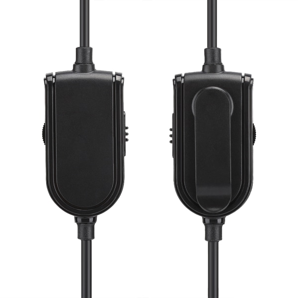 TPE Svart Bärbar Spelheadset Hörlurar Ljudkabel med 3,5 mm-kontakt för Logitech Astro A10/A40/A30/A50