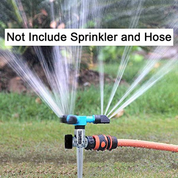 3-pakning Thru Lawn Sprinkler Spydbase, Vanningsspredere for style1