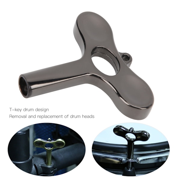 TShape Trumnyckel med 5,5 mm innerdiameter Instrumenttillbehör för justeringsskruvar (Svart)