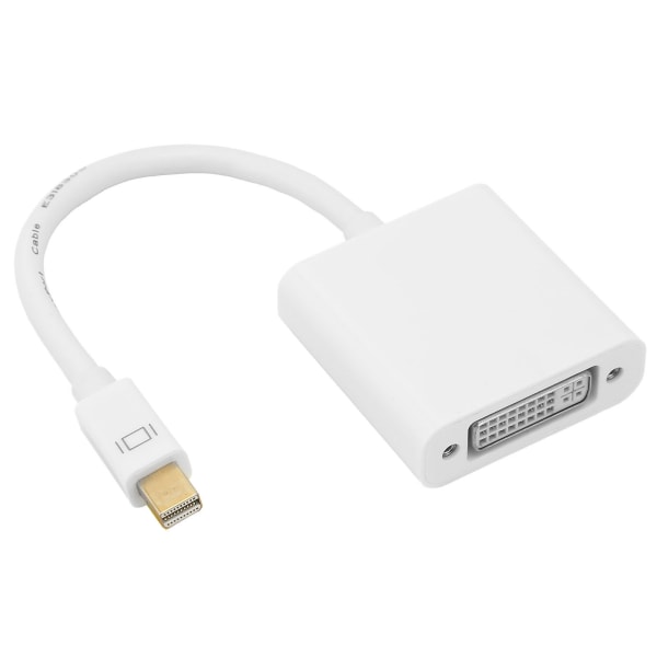 Mindpure AD020 Mini DisplayPort till DVI-omvandlare Laptop Monitor HD-omvandlingskontakt