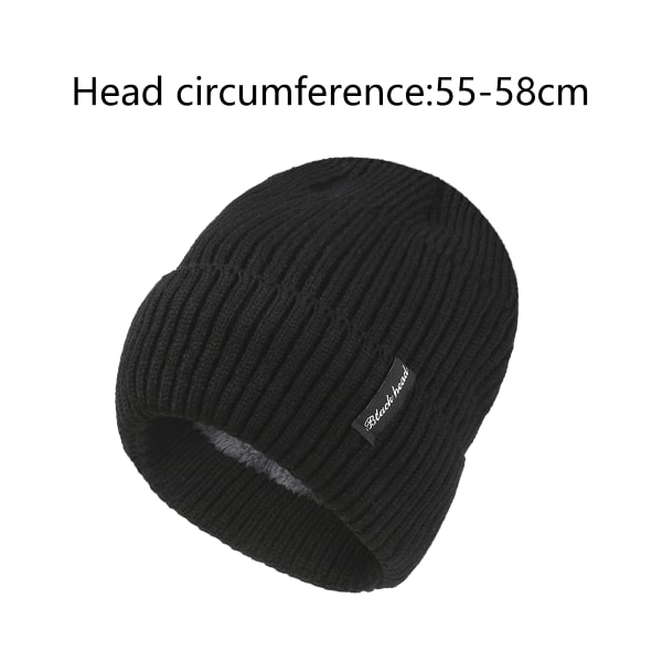 Lue for kvinner, vinterluer for kvinner og menn med fleecefôr for varme