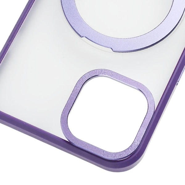 Telefonfodral med ringhållare Mjukt magnetiskt fodral Telefonskyddsfodral för Magsafe Kvinnor Män Lila för IPhone14