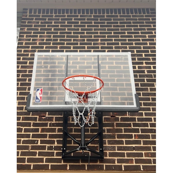 Basketbollnät för utomhusbruk, polyesterfibernät i standardstorlek med sol- och regnsäkert skydd och anti-piskteknik för en perfekt swish