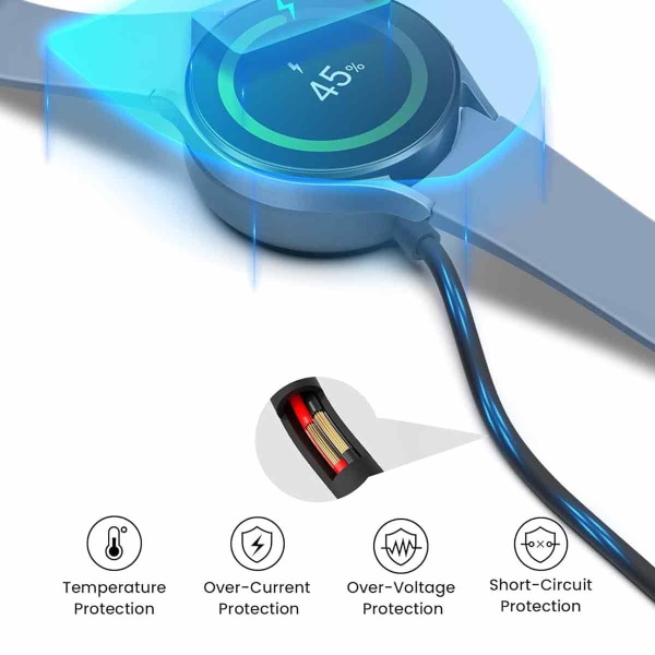 Oplader til Samsung Galaxy Watch4 Classic 46mm