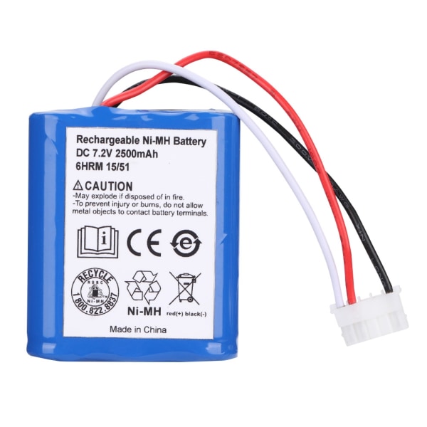 7,2 volt 2,5 Ah 2500 mAh Ni MH-batteri för iRobot Roomba Braava 380 380T hög kvalitet