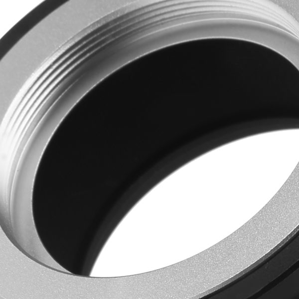 Aluminiumlegering Kameraobjektiv M42 Monteringsrør Ringadapter til Leica L /T Monteringskamera