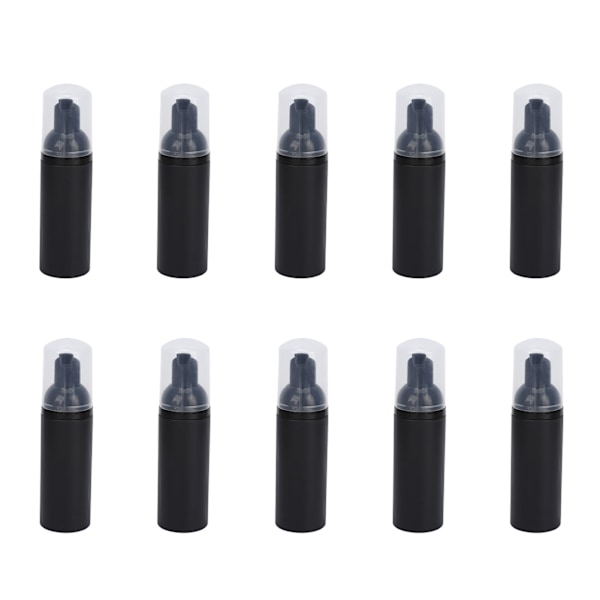 10 st 50 ml skumflaska återanvändbar stor kaliber bärbar press typ rese skumdispenser för hemresa