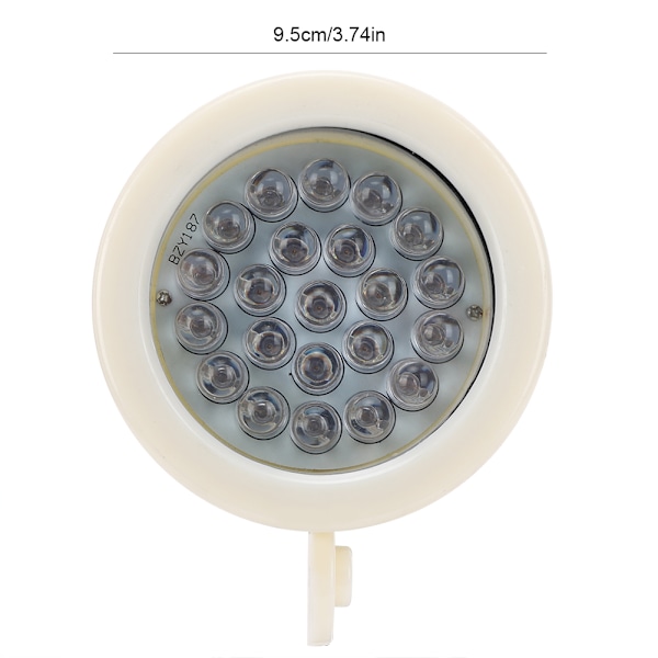 22LED 24V Undervannslys Vanntett Lampe for Fontene Landskapsdekorasjon