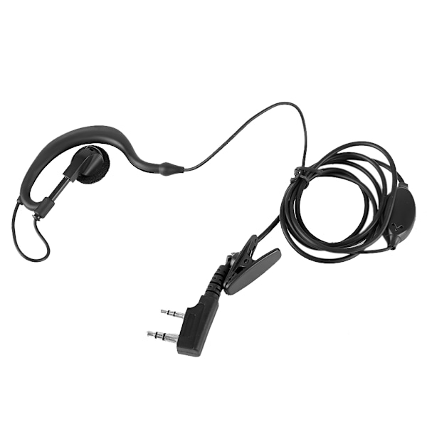 K-hode rør Walkie Talkie PTT mikrofon øretelefon headset interfon hodetelefoner