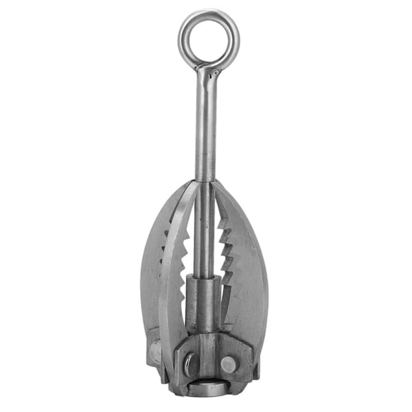 Explorer's Essential, Rostfri Grappling Hook, Multifunktionellt Räddningsverktyg, Kompakt Hopfällbar Gripkrok, Utomhustillbehör för Överlevnad, Hög Hållfasthet