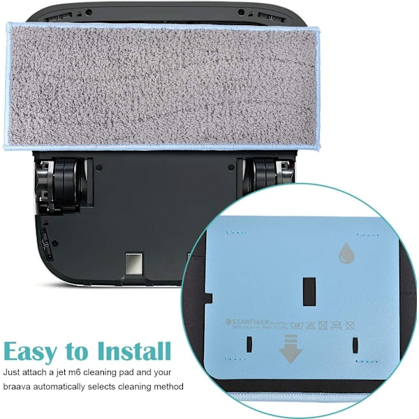 Egnet til iRobot Sweeper Tilbehør Mop Braava Jet M6 Klud