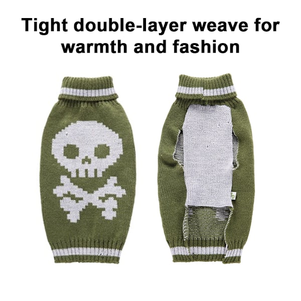 Pet Sweaters Skelet Sweater Katte- og Hundebeklædning