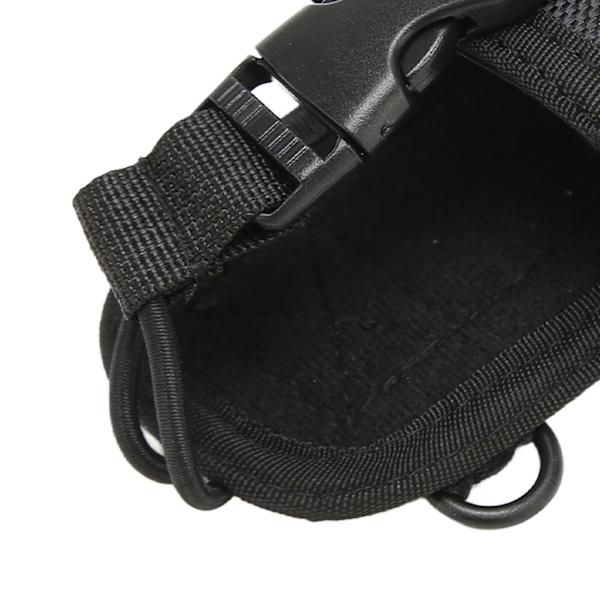 Walkie Talkie-hållare Lätt Bärbar Universal Nylon Radiofodral för 2-vägsradio MSC 20D