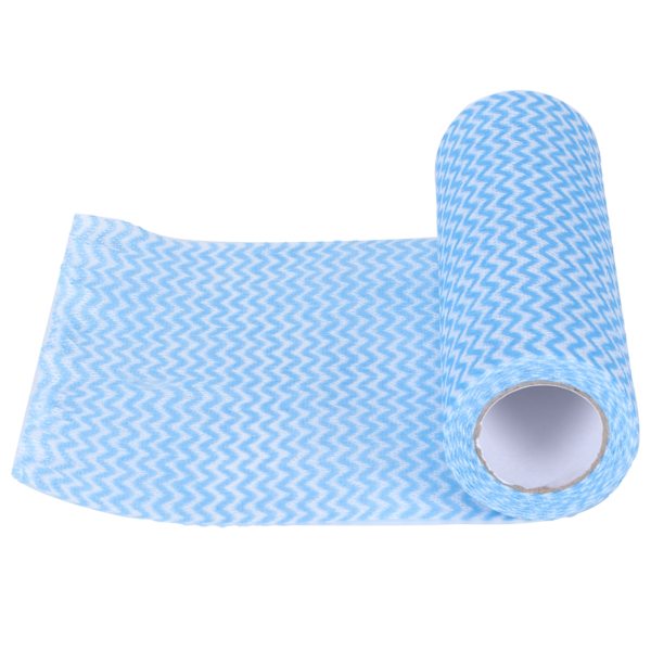 NonWoven Fabric Engangsklut Vask Rengjøring Klut Håndkle Kjøkkenutstyr (Blå)