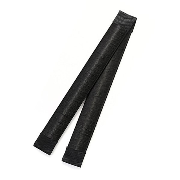 DIY Hårband för Hästsvans, Balettfrisyr Fransk Twist Vikbar Omlottrem Enkel Snabb Hårknutsmakare för Kvinnor & Flickor (Svart)