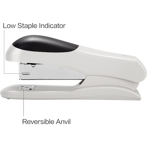 Stapler Desktop Staplers med 1000 hæfteklammer Kontor Stapler 25