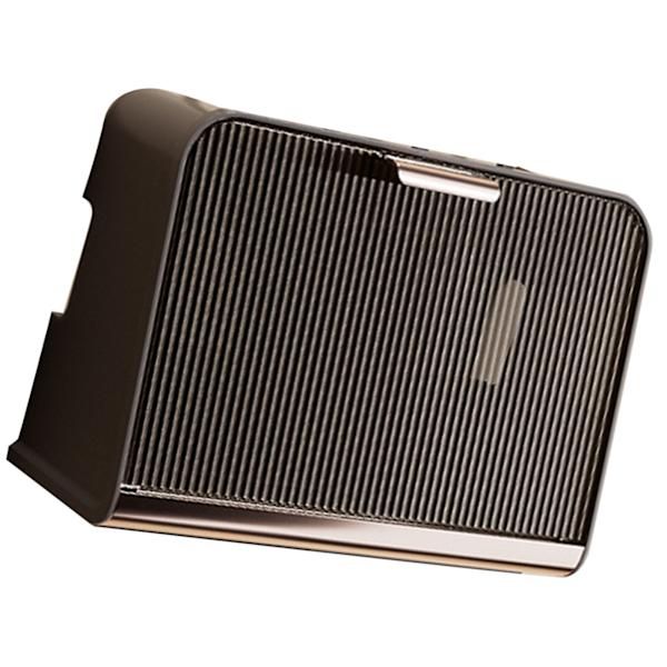 Kaffefärgad stor väggmonterad WIFI-router förvaringslåda med stor kapacitet, 30x12x22 cm, kabelorganiserare för hemmet