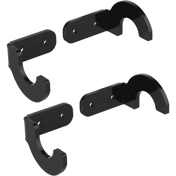 Elegant Design Massiv Träkonstruktion, Väggmonterad Display Klar Akryl För Organisering Force Fx Kompatibla Slagträn & Bollar, Robust Slagträhållare