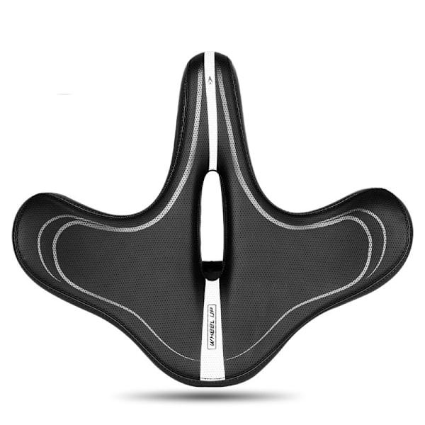 Överdimensionerad cykelsadel för trekking, touring och racing, maximal ventilation och ergonomisk design ger oöverträffad åkkomfort