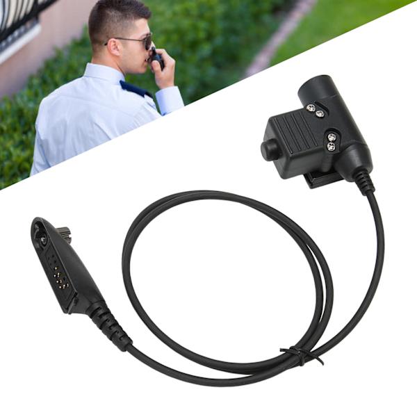 Radio Walkie Talkie Adapterkabel Push to Talk U94 PTT Headset-stik til Motorola GP140 GP320 GP328 GP338 GP340