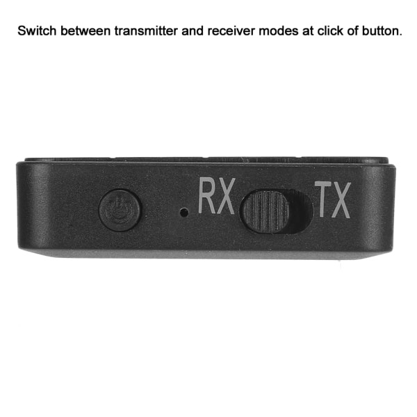 B2 2 i 1 Bluetooth 5.0 trådlös ljudsändare mottagare 3,5 mm bärbar adapter