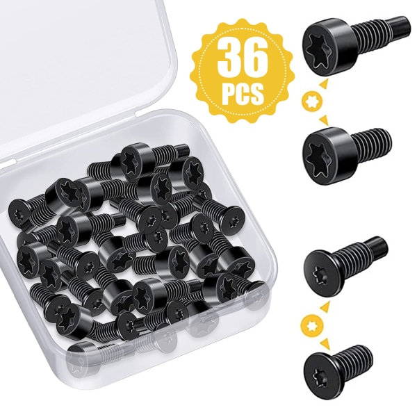 Ersättningsskruvsats för Ring-dörrklocka, (4Set/36pcs) T5,T16 Repl