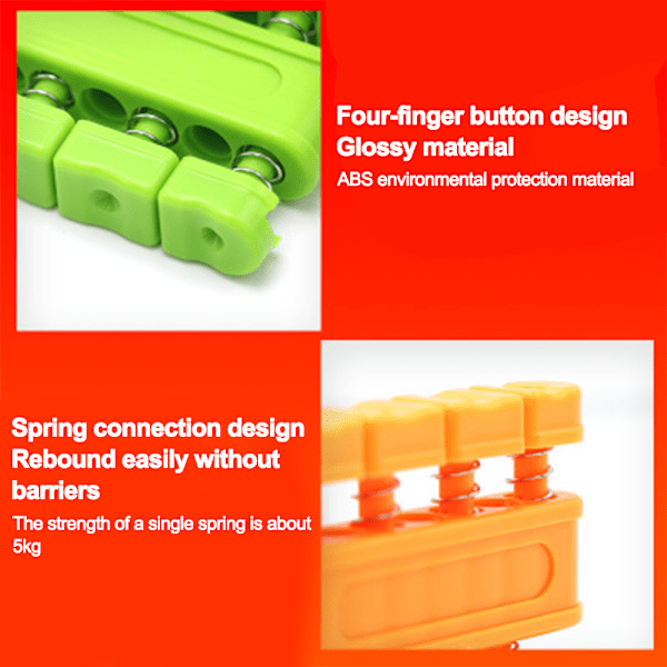Healthy Hands Trainer, fjäderbelastad design för omfattande fingerträning