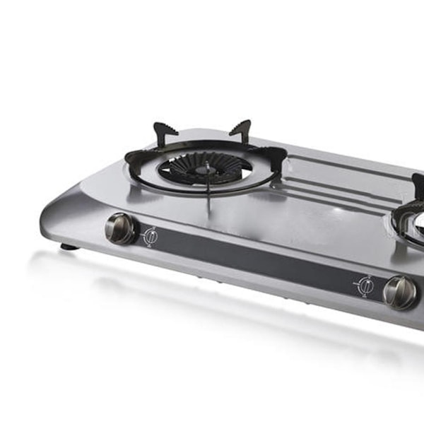 2 stk Wok-støtteføtter Pan Holder Gasskomfyr Jern Trivets Gass Støttering for Gryte Pan