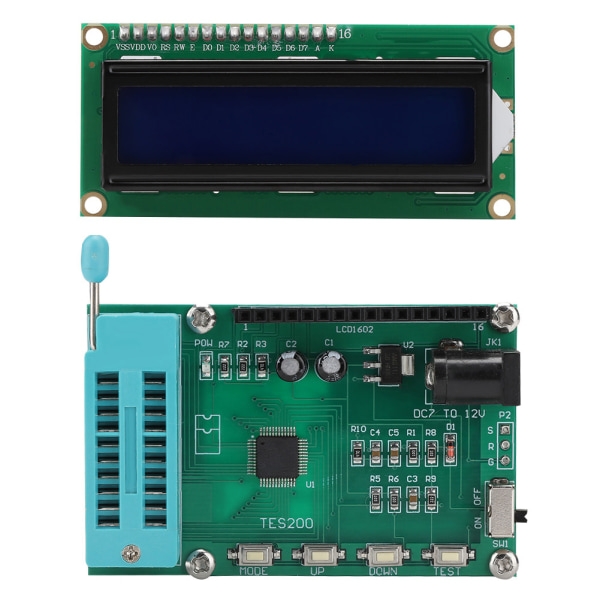 IC-tester 74 40 45-serie lC logisk porttester digitalt måleinstrument TES200 digital integrationstest