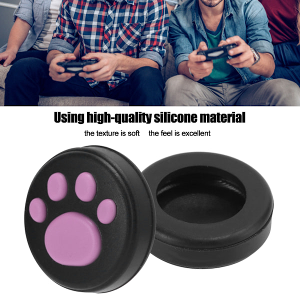 Kattepote Tommelgreb Dæk Joystick Rocker Silikonhætte Universal til Switch/Switch Lite