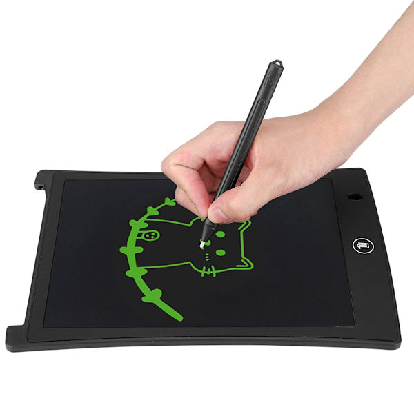 8,5-tums LCD-skärm Handskrift E-Writing Board Skrivande Business Drawing Tablet Memo Svart