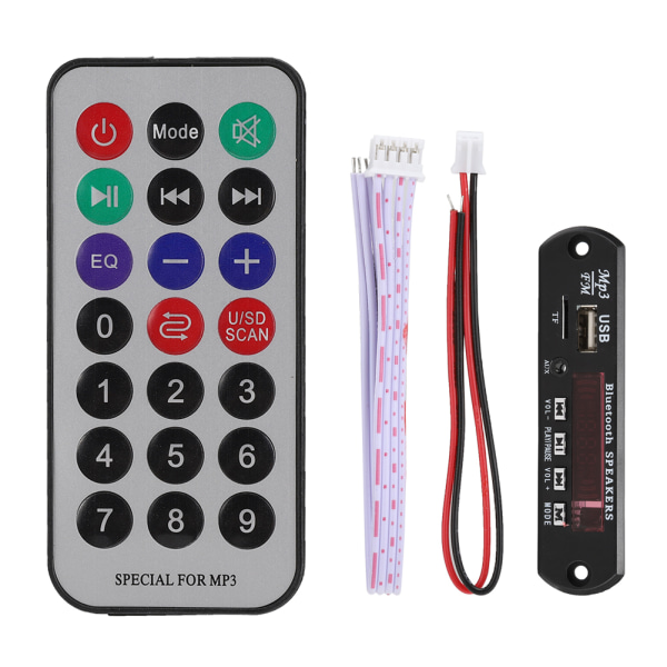 Bluetooth MP3 WMA WAV APE Lossless Music Decoder Board Support Radio FM USB Disk Reading