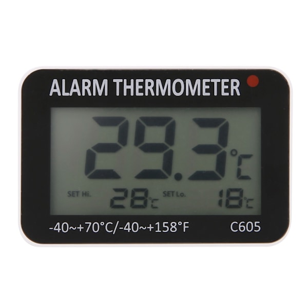 Digital Alarmtermometer Temperaturtest Alarmmeter