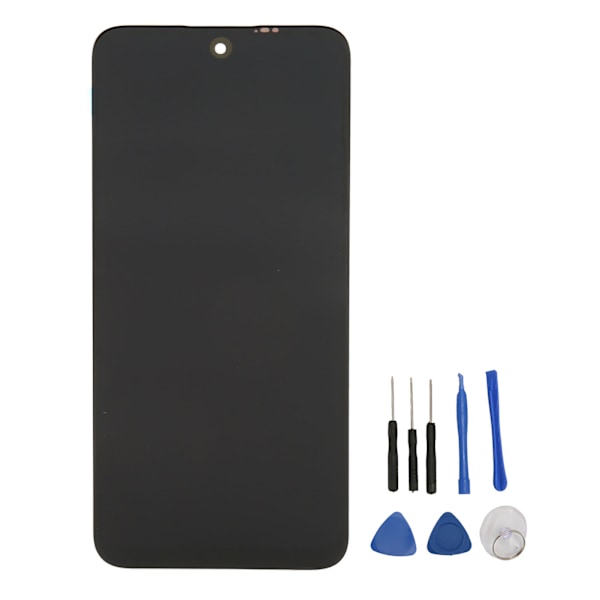 Telefon skärm byte touch digitaliser montering för Motorola G31 G41 G71 med fingeravtrycksverktyg