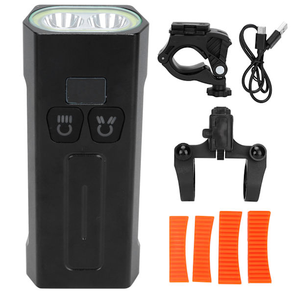 Cykel forlygte USB-opladning IPX6 2000LM cykelforlygte Outd