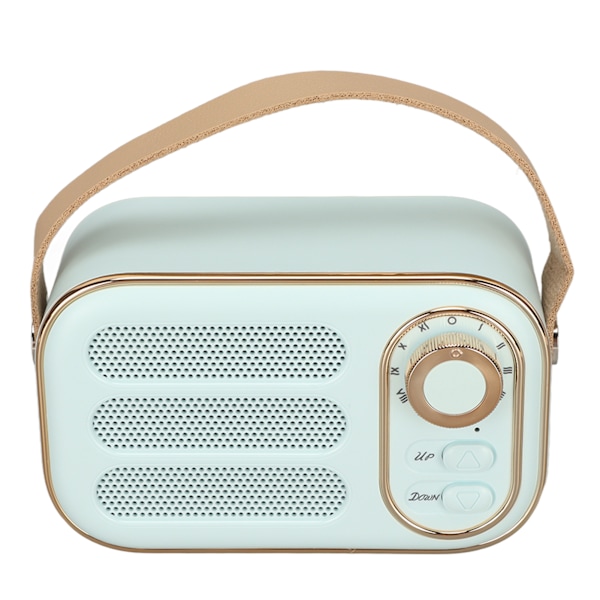 Bluetooth-højttaler Stereo HiFi-lyd USB-opladning Retro bærbar trådløs højttaler til hjemmet Rejse