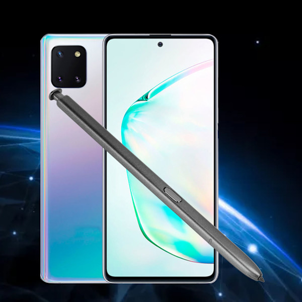 Stylus-penner universell berøringsskjermpenn med høy følsomhet med reservepenner for Galaxy Note 10 Note 10 Plus svart