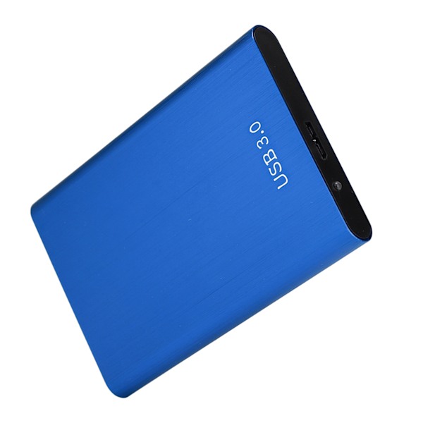 2,5-tommers SATA USB 3.0 bærbar 7-9,5 MM harddisk SSD-kabinett eksternt bærbar diskveske (blå)