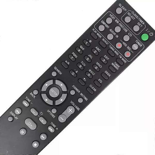 Ny original RM-E02E fjernkontroll kompatibel med Sony lydsystem AV HCD-E300HD RME02E