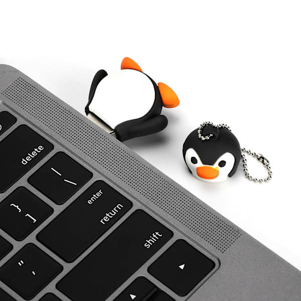 USB-minne med valfri lagring, söt form USB-minne för lagring och överföring av data 4 GB