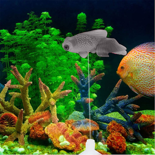 Silikon kunstig fisk akvarium dekorasjon høy simulering naturtro flytende falsk betta fisk tank ornament